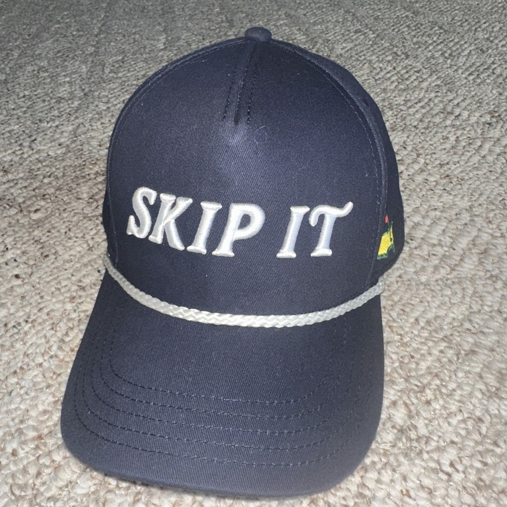 2026 Masters Golf Skip It Blue Rope Hat Cap Augusta National NEW